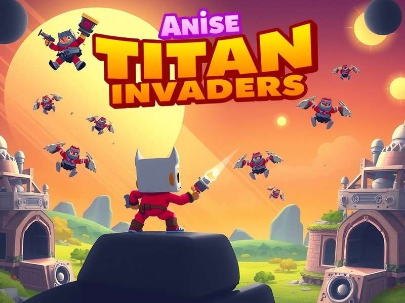 Anise Titan Invaders Gameplay Screenshot